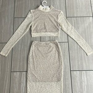 HOT MIAMI STYLES Two Piece Dress